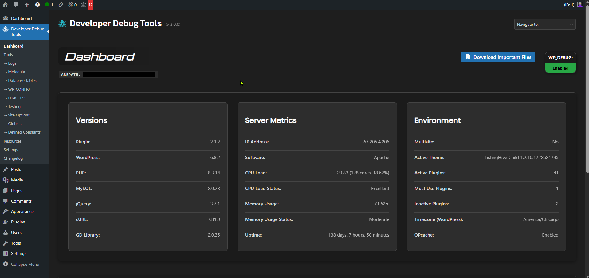 Dashboard